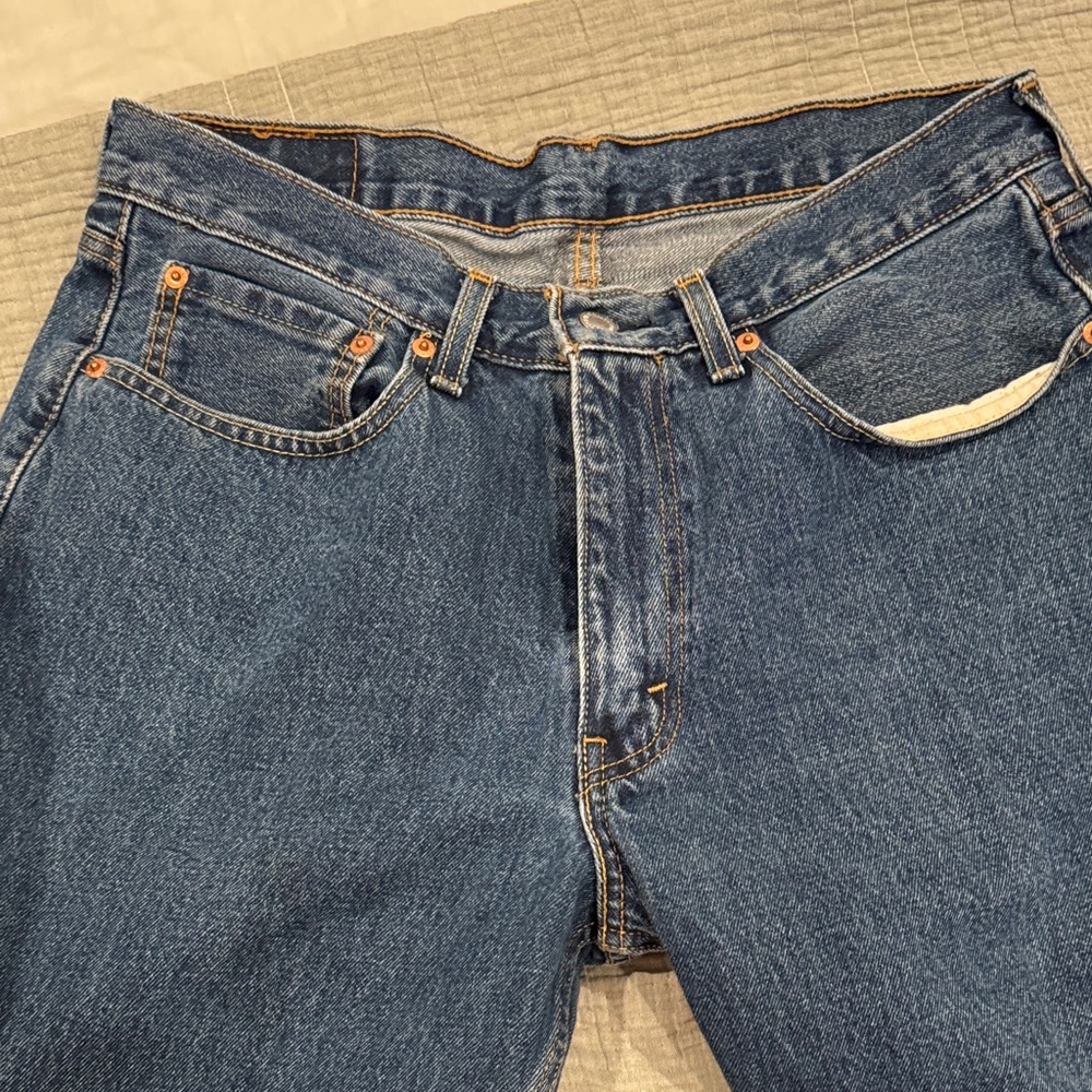 Levi's Men's Straight Blue Jeans